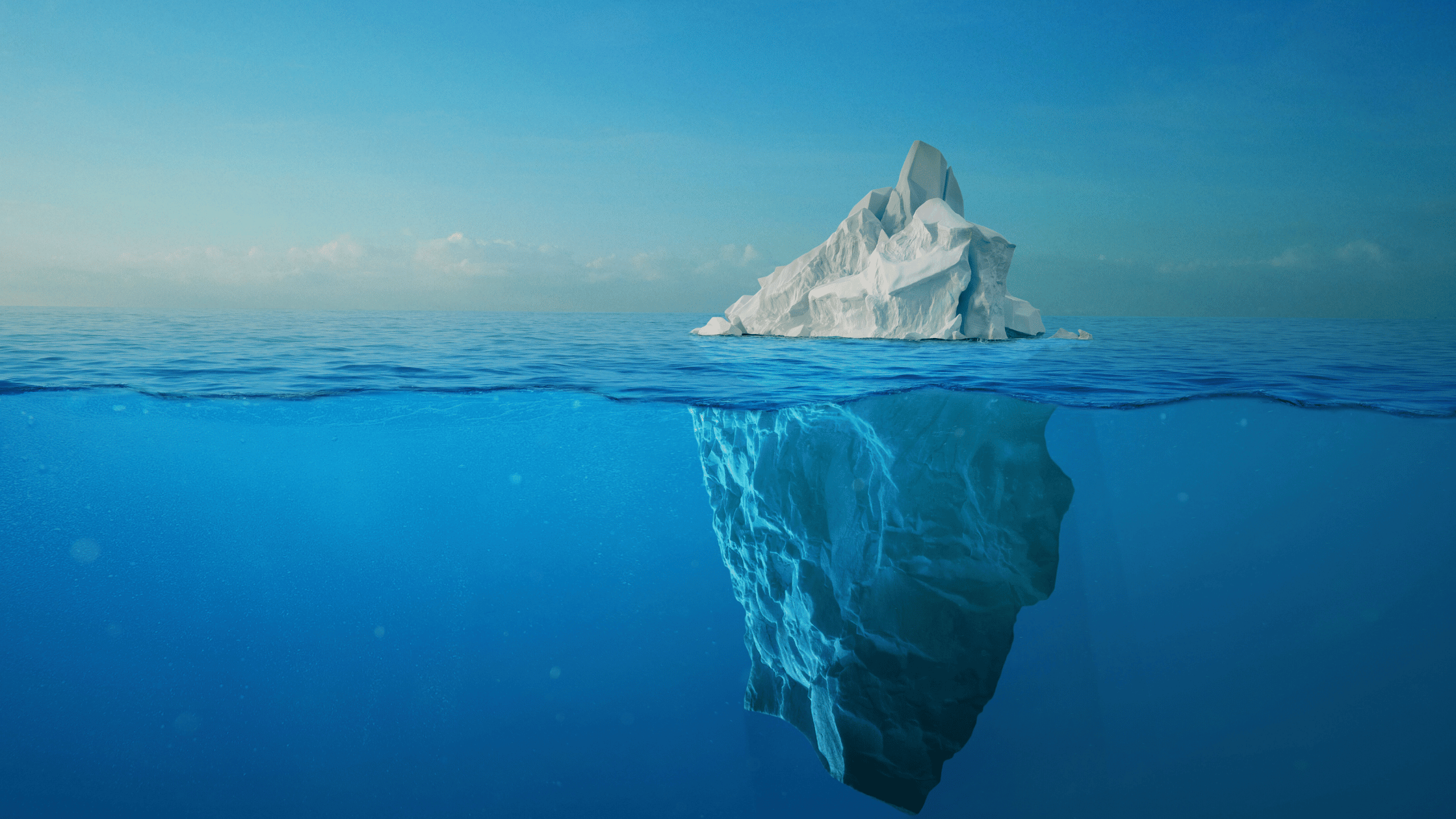 Iceberg da Ignorância: desvio de rota